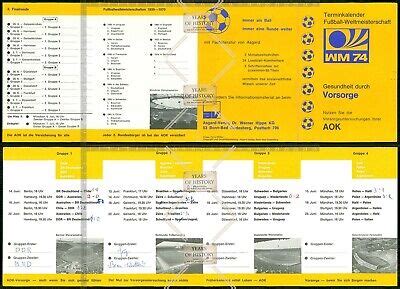 fußball wm 1974 spielplan